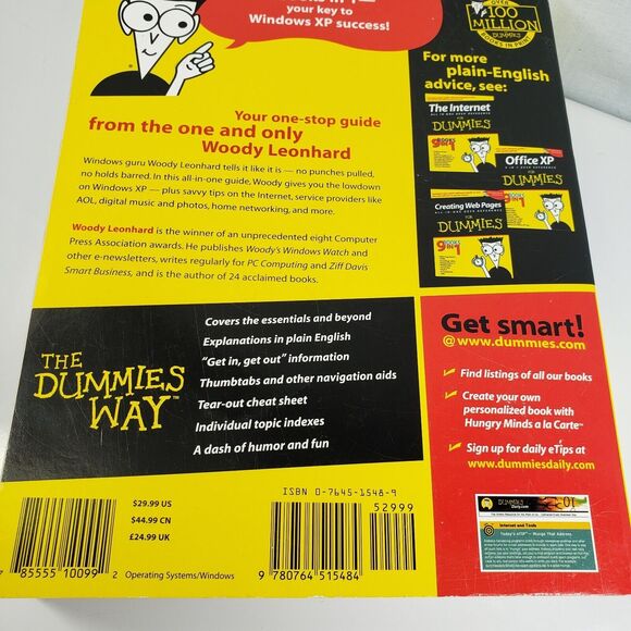 Windows XP All-In-One Desk Reference For Dummies  (FOR By Woody Leonhard **NEW** - Picture 5 of 16